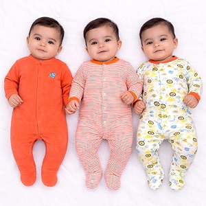 VParents Rompers for New Born Baby Girl