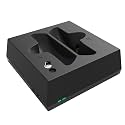 VR Accessories Suitable for PS VR2 Dual Charging Dock VR Glasses Charger Magnetic Charging Dock Station VR Handle Charging Base - (A, Color Name: Black)