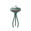VR Baby Luxury Stroller Fan Portable Rechargeable, Bladeless, Disco Volante (Forest Green)