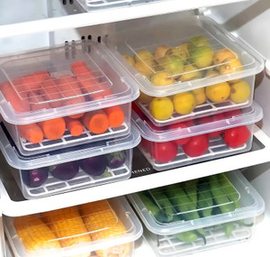 VR Plastic Fridge Container - 2500 ml