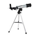 F36050M Astronomical Telescope with Portable Tripod Monocular Zoom Telescope Spotting Scope for Watching Moon Stars Bird 60X 360/50mm for Kids Beginners