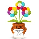 VRB DecTM 1 Pcs Crochet Flowers Artificial