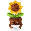 VRB DecTM 1 Pcs Crochet Flowers Artificial