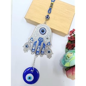vrb dec plastic tm 1 pcs turkish om evil eye hanging for home entrance doorwallcar pendant dashboard ornament good luck and prosperity diwali decoartion gift itemslucky om nazar battu design 2
