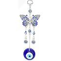 VRB Dec Plastic Tm 1 Pcs Turkish Om Evil Eye Hanging For Home Entrance Door,Wall,Car Pendant Dashboard Ornament Good Luck And Prosperity Diwali Decoartion Gift Items|Lucky Om Nazar Battu (Design 2)