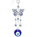 VRB Dec Plastic Tm 1 Pcs Turkish Om Evil Eye Hanging For Home Entrance Door,Wall,Car Pendant Dashboard Ornament Good Luck And Prosperity Diwali Decoartion Gift Items|Lucky Om Nazar Battu (Design 2)