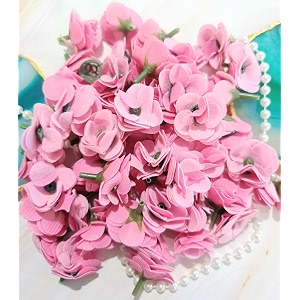 VRB DecTM 50 Pcs Artificial Fabric Rose