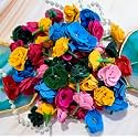 VRB DecTM 50pcs Artificial Flowers Combo Mix