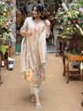 VredeVogel Embroidered Kurta TrouserPant Dupatta Set