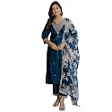 VredeVogel Kurta Set with Dupatta Embroidered