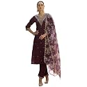 VredeVogel Kurta Set with Dupatta Embroidered