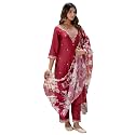 VredeVogel Kurta Set with Dupatta Embroidered