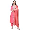 VredeVogel Women39s Chanderi Modal Butti Flare Kurta