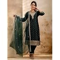 VredeVogel Women39s Chanderi Silk Embroidered Kurta with