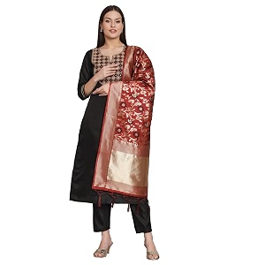 VredeVogel Womens Cotton Silk Blend Kurta Pant