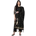 VredeVogel Women39s Cotton Silk Jacquard Kurta Pant