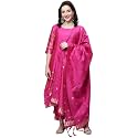 VredeVogel Women39s Cotton Silk Jacquard Kurta Pant