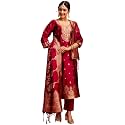 VredeVogel Women39s Cotton Silk Blend Zari Work