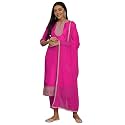 VredeVogel Women39s Silk Blend Embroidered Kurta with