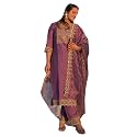VredeVogel Women39s Silk Blend Embroidered Kurta with