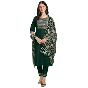 VredeVogel Women Cotton Slub Straight Kurta Set