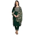 VredeVogel Women Cotton Slub Straight Kurta Set