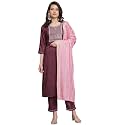 VredeVogel Women Cotton Slub Straight Kurta Set