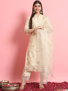 VredeVogel Women Kurta Pant Dupatta Set