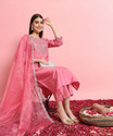 VredeVogel Women Kurta Pant Dupatta Set