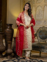 VredeVogel Women Kurta Pant Dupatta Set
