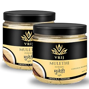 mulethi powder  300gm  for eating amp skin application  yashtimadhu  liquorice  organic  unadulterated  genuine  natural  authentic 150g x pack of 2