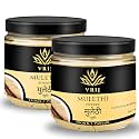 Mulethi Powder | 300Gm | For Eating &amp; Skin Application | Yashtimadhu | Liquorice | Organic | Unadulterated | Genuine | Natural | Authentic (150G x Pack of 2)
