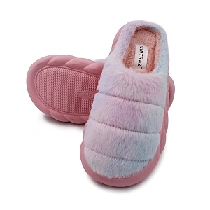 VRITRAZ Womens Comfort Slip On Closed Toe