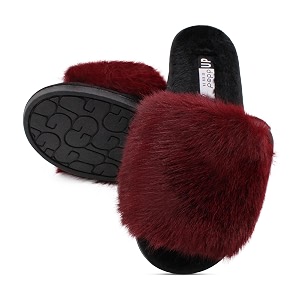 VRITRAZ Womens Comfort Slip On Closed Toe