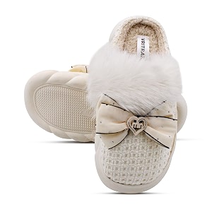 VRITRAZ Womens Comfort Slip On Closed Toe