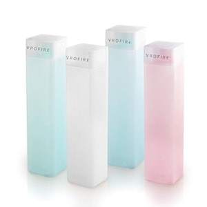 plastic food grade fridge square water bottle ice collation gift pack of 4