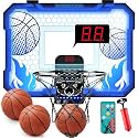 VROGTIK Indoor Basketball Hoop for Kids with Led Lights and Scoreboard