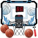 VROGTIK Indoor Basketball Hoop for Kids with Scoreboard