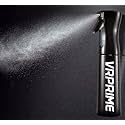 VRPRIME Plastic Hair Mist Spray Bottle, Continuous 360 Sprayers, Ultra Fine Water Mist For Cleaning, Plant, Gardening, Ironing, & Skin Care | Trusted By Professional Salons & Barbers (300 Ml, Black)