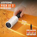 VRPRIME Reusable Lint Remover for Clothes | 180 Easy-Tear Sticky Sheets Lint Roller