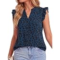 Women39s Dressy Striped V Neck Blouse