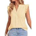 Women39s Dressy Striped V Neck Blouse