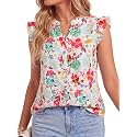Women39s Dressy Striped V Neck Blouse