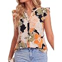 Women39s Dressy Striped V Neck Blouse