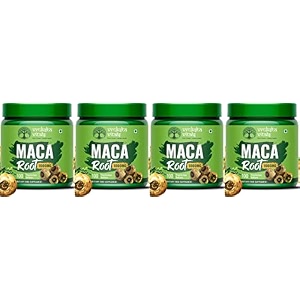 vruksha vitals maca root extract 1000 mg per tablet - 100 tabletscapsules x pack of 4