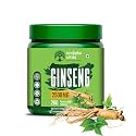 Vruksha Vitals Triple Ginseng Root - 2500 mg - Korean Red Panax Ginseng, Siberian and American Ginseng Extract Powder Tablets Capsules Supplement