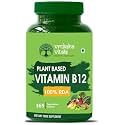 Vruksha Vitals Vitamin B12-100% RDA [LAB TESTED - COA] 365 Tablets/Capsules Supplements - Plant Based Methylcobalamine/Mecobalamine Supplement