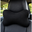 Vrundon Black Memory Foam Cotton Leather