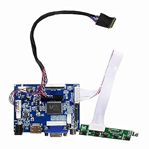 vsdisplay hdmivga2av lcd controller board work for 1434 1563939 lp140wh1 bt140xw02 b156xw02 1366x768 40pin led backlight lcd panel