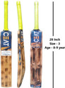 VSM CT Size 3, Age 8 to 9 year old, Scoop Fire (BURN) Double Blade Scoop Bat Poplar Willow Cricket  Bat For 8 Yrs (.600 g)